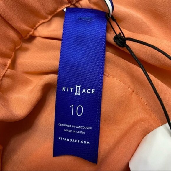 New Kit and Ace Bike to Office Silk Short Relaxed Fit Women Size 10 - Picture 9 of 11